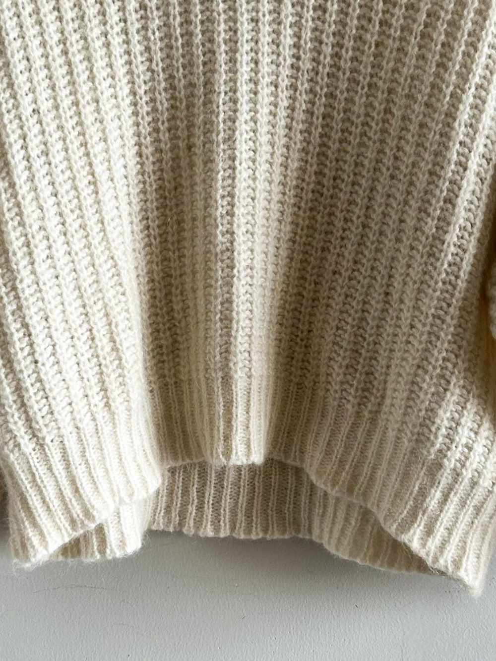 ba&sh Emma Sweater in Ecru, Size Small - Picture 9 of 15
